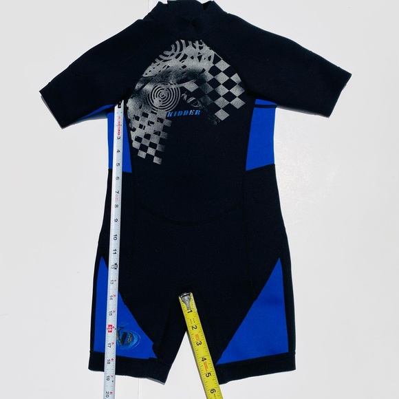 ⭐️HP⭐️ NEW KIDDER SHORTY UNISEX WAKEBOARD NEOPRENE WETSUIT Back Zip YOUTH Sz8 JR - Picture 8 of 9